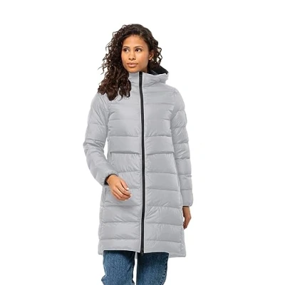 Abbildung von Jack Wolfskin Lenauplatz Daunenmantel, Damen, Größe: Medium, Moonwalk