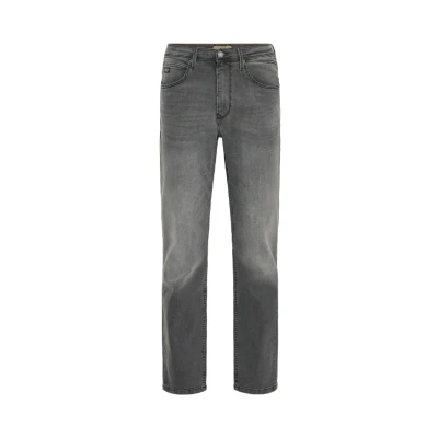 Abbildung von Blend ROCK FIT Jeans Straight Leg, Herren, Größe: 31, Dark grey length