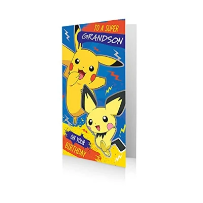 Abbildung von Danilo Promotions Offizielle Pokemon Geburtstagskarte für den Superenkel