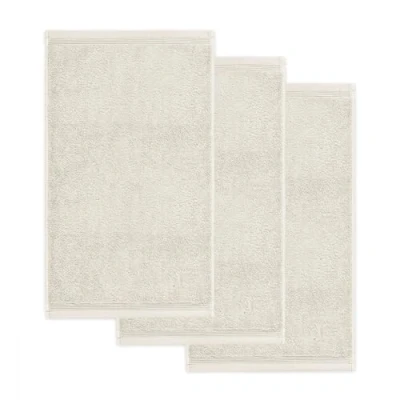 Abbildung von Möve Superwuschel Gästetuch 30 x 50 cm aus 100% Baumwolle, Nature 3er Set
