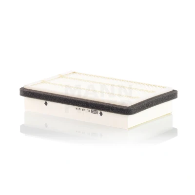 Abbildung von MANN FILTER CU 24 014 Innenraumfilter Partikelfilter 215 133 45
