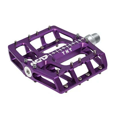 Abbildung von NC 17 Sudpin IV XL TNT Aluminium Plattform Pedale / Mountainbike Pedal BMX flache Bauhöhe 17,7 mm Fail Safe System Präzisionslager + Cr Mo Achse inkl. Ersatzpins