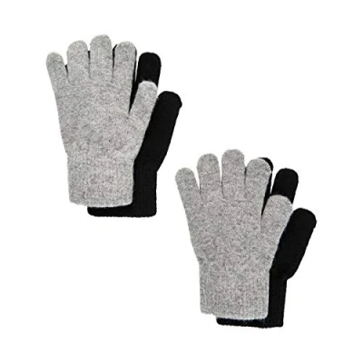Abbildung von Celavi Unisex Kinder Magic Gloves Handschuhe, Grau, 7 EU
