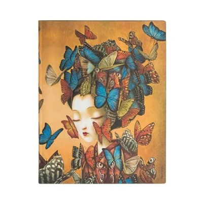 Abbildung von Paperblanks Madame Butterfly Esprit De Lacombe Flexi Ultra Unlined 100 Gsm