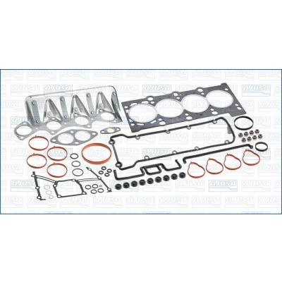 Abbildung von AJUSA 52169800 Dichtungssatz, Zylinderkopf mit Zylinderkopfdichtung, Ventilschaftabdichtung FIBERMAX BMW: 3 Saloon, Coupe