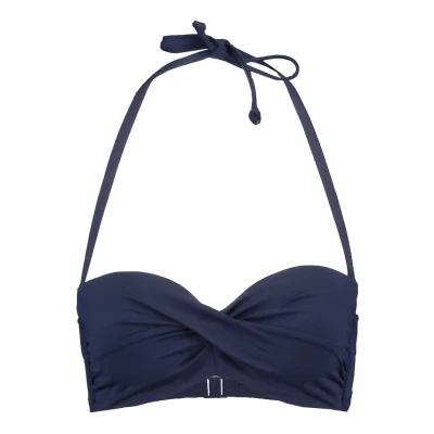 Abbildung von s.Oliver Bandeau TOP Bikinitop, Damen, Größe: 34xD, Navy