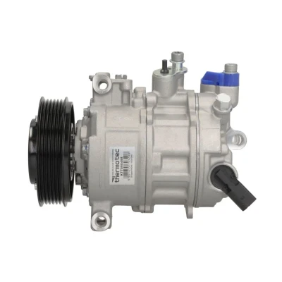 Abbildung von THERMOTEC KTT090498 Kompressor 6SES14C 12V PAG 46 YF R134a, R1234yf AUDI: A6 C7 Avant