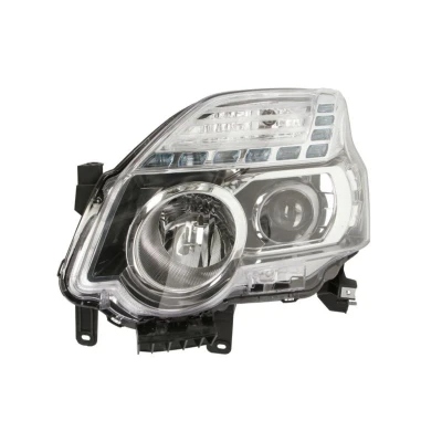 Abbildung von ABAKUS 215 11F1L LDEM7 Scheinwerfer links H1, H11, WY21W schwarz ohne Lampenträger, Glühlampe P14.5s, PGJ19 2