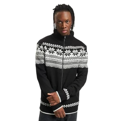 Abbildung von Brandit Norweger Strickjacke, Herren, Größe: XL, Black