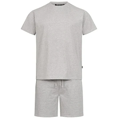 Abbildung von Indicode Jeans Comfy Shorts, Herren, Größe: Large, Lt grey mix