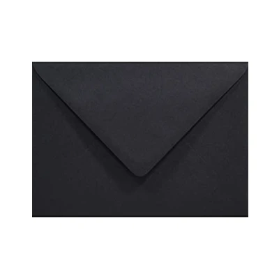 Abbildung von Netuno 50 Umschläge Schwarz DIN B6 125 x 175 mm 80g Rainbow schwarze Briefumschläge farbig Briefhüllen Einladungsumschläge Papierbriefumschläge Briefkuverts Hochzeits Geburtstagsumschläge
