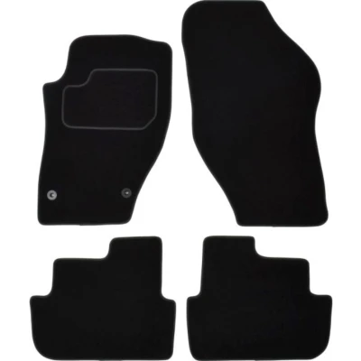 Abbildung von MAMMOOTH A041 PGT165 PRM 01 Fußmattensatz Textil vorne und hinten 4 schwarz PEUGEOT: 308 I CC