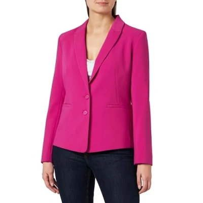 Abbildung von comma Blazer, Damen, Größe: 34, Pink