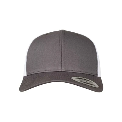 Abbildung von Flexfit Trucker Retro 2 TONE Cap, Größe: One Size, Darkgrey wht