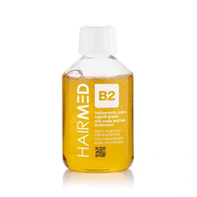 Abbildung von HAIRMED B2 Professionelles Clarifying Shampoo Sebo Regulator für fettiges Haar 200 ml