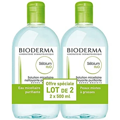 Abbildung von Bioderma Sebium H2O Micelle Solution 2 x 500ml