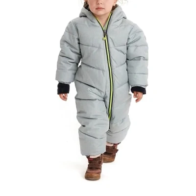 Abbildung von Killtec Kinder Skioverall Karter Mini Schneeanzug mit Kapuze 10.000 mm Wassersäule Skianzug für Mädchen und Jungen, rauchblau, 110/116, 34238 000