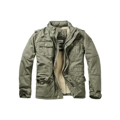 Abbildung von Brandit Britannia Übergangsjacke, Herren, Größe: XL, Olive