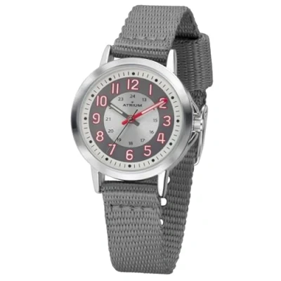 Abbildung von Atrium Quarzuhr, Armbanduhr, Kinderuhr, Lernuhr, Textilband, ideal auch als Geschenk