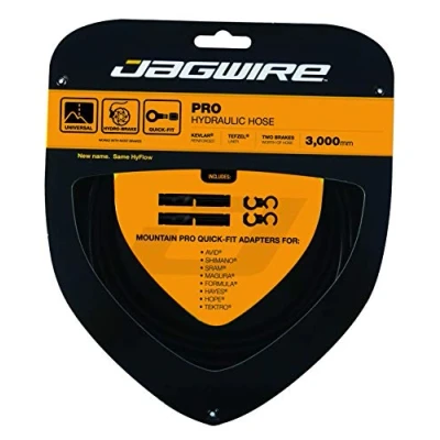 Abbildung von Jagwire Bremsleitungset Hyflow (Teflon/Kevlar) 3000mm, schwarz, 18009400