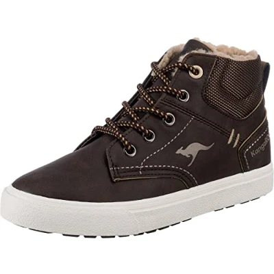Abbildung von KangaROOS Unisex Kinder Kavu X Sneaker, Dunkelbraun, 30 EU