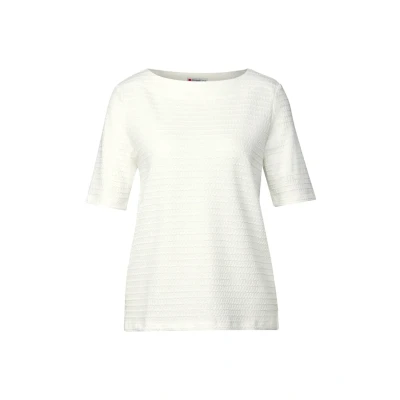 Abbildung von Street One Tshirt basic, Damen, Größe: 46, Weiß