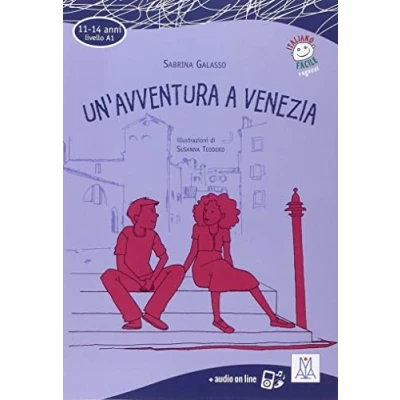 Abbildung von Un’avventura a Venezia. Livello A1 + MP3 online: Un&#039;avventura Venezia audio online