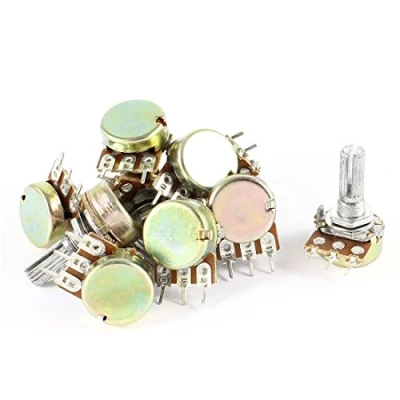 Abbildung von 10 x 100 Ohm 3 Pins B100K, Linear Rotary Taper Potentiometer de