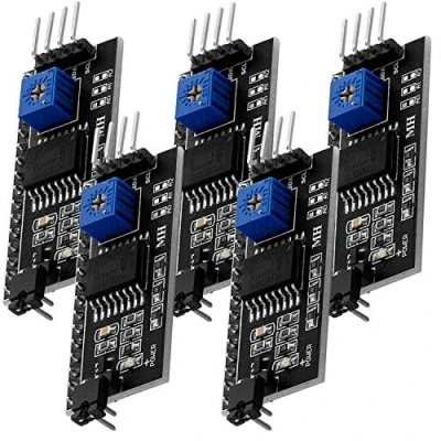 Abbildung von AZDelivery 5 x I2C Serial Adapter Board Modul Schnittstelle für LCD Display 1602 und 2004 kompatibel mit Arduino inklusive E Book!