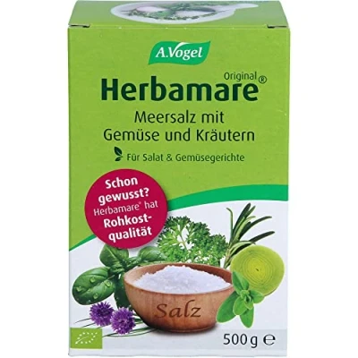 Abbildung von A. Vogel Herbamare Frischkräuter Meersalz Nachfüllpackung, 500 g