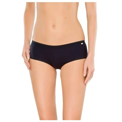 Abbildung von Schiesser Damen Panty Naturschönheit Hipster, Blau (Nachtblau 804), 38 EU