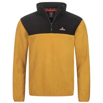 Abbildung von Höhenhorn Skyja Herren Fleece Pullover Senfgelb/Schwarz Gr. 4XL