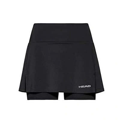 Abbildung von HEAD Damen Club Basic W Skirts, Schwarz, XXL EU