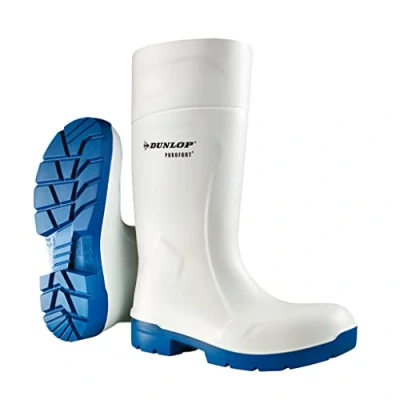 Abbildung von Dunlop DA6001450 DA60131 Purofort Schachtstiefel, 45, Weiß
