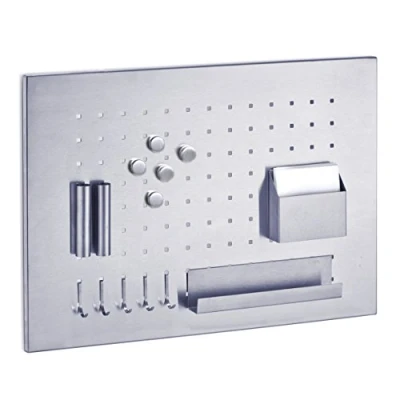 Abbildung von Zeller Memoboard, Edelstahl, Silber, 50 x 35 1.5 cm, 11125