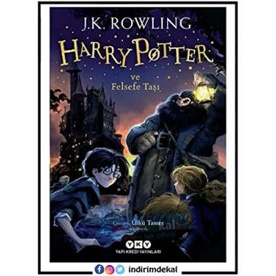 Abbildung von Harry Potter 1 ve felsefe tasi. und der Stein Weisen: 1.Kitap