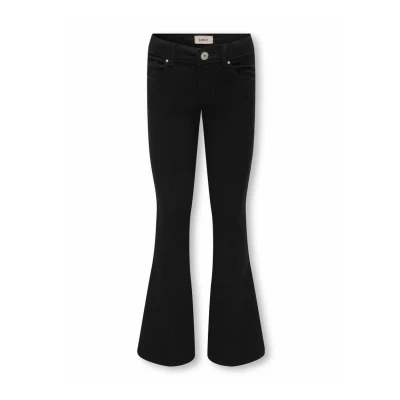 Abbildung von Only&amp;Kids Mädchen KOGROYAL Life REG Flared PIM600 NOOS Bootcut Jeans, Black Denim, 134 cm