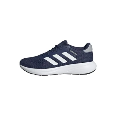 Abbildung von adidas Unisex Response Runner Shoes Laufschuhe, Dark Blue/FTWR White/Halo Silver, 46 EU