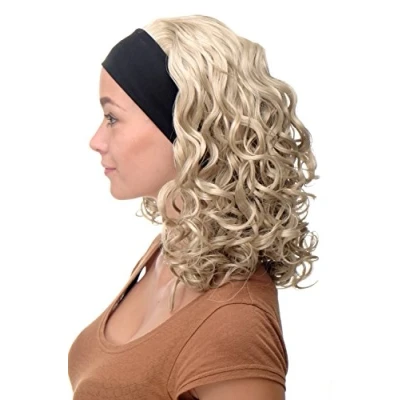 Abbildung von WIG ME UP BRO 704 22 Damenperücke Perücke Stirnband (fest) voluminöse Lockenpracht schulterlang Blond Hellblond