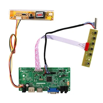 Abbildung von VSDISPLAY HD MI VGA DP LVDs Controller Board 30pin für 14.1&quot; 15.4&quot; 1280x800 LP141WX3 B154EW08 LTN154AT01 LTN154X3 L01 L02 LP154WX3 1CCFL LCD Display