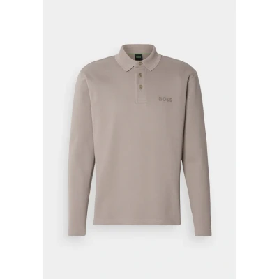 Abbildung von BOSS Plisy Mirror Poloshirt, Herren, Größe: Small, Light pastel green