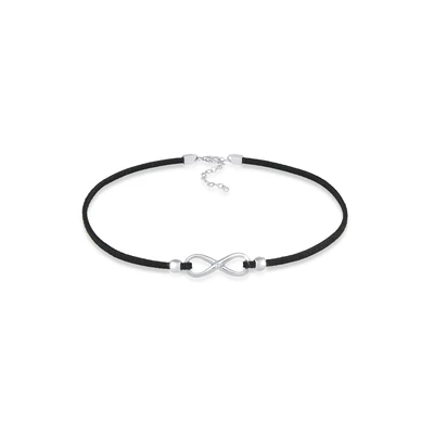 Abbildung von Elli Infinity Halskette, Damen, Größe: 32, Silber