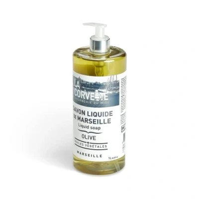 Abbildung von La Corvette Savon de Marseille Flüssigseife, Olive, 1 l