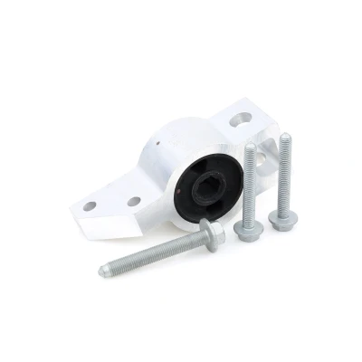 Abbildung von MEYLE 100 610 0085/HD Querlenkerlager mit Zubehör Gummilager Quality Vorderachse links VOLKSWAGEN: Touran I, AUDI: A3 Hatchback, Sportback