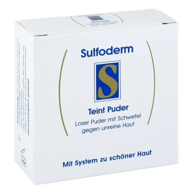 Abbildung von Sulfoderm S Teint Puder