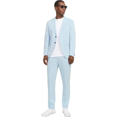 Abbildung von Jack &amp; Jones Premium Jprfranco Anzug, Herren, Größe: 46, Chambray blue fit super slim