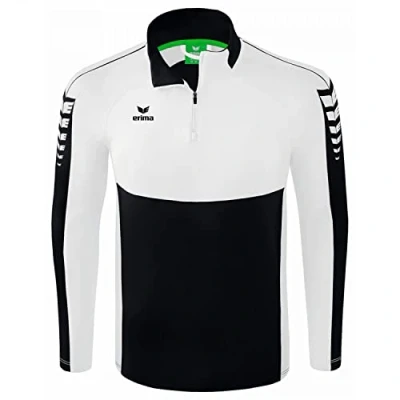 Abbildung von Erima Fussball Teamsport SIX Wings Trainingstop Dunkel Sweatshirt, Herren, Größe: Large, Schwarz