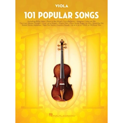 Abbildung von 101 Popular Songs Viola (Instrumental Folio): Noten, Sammelband für
