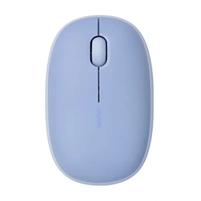 Abbildung von Rapoo M660 Silent kabellose Maus wireless Mouse 1300 DPI Sensor 9 Monate Batterielaufzeit leise Tasten ergonomisch für Rechtshänder und Linkshänder PC &amp; Mac lila