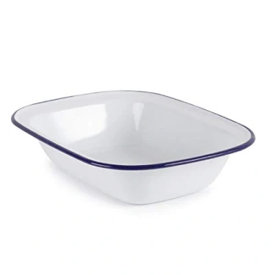 Abbildung von 6 x Olympia Emaille Auflaufform, rechteckig, 280 190 mm Braten Backen Bakeware Küche
